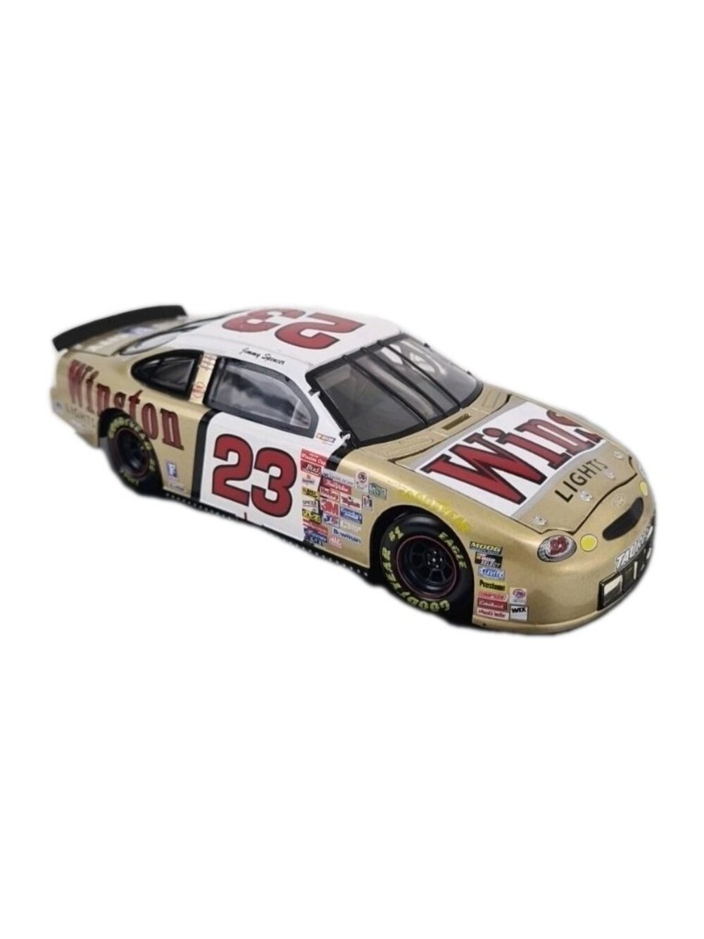 Action Nascar Stock Car #23 Jimmy Spencer Team Winston Gold 1999 Ford D31